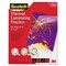 3M Letter size thermal laminating pouches 3 mil 11 1/2 x 9 50/pack